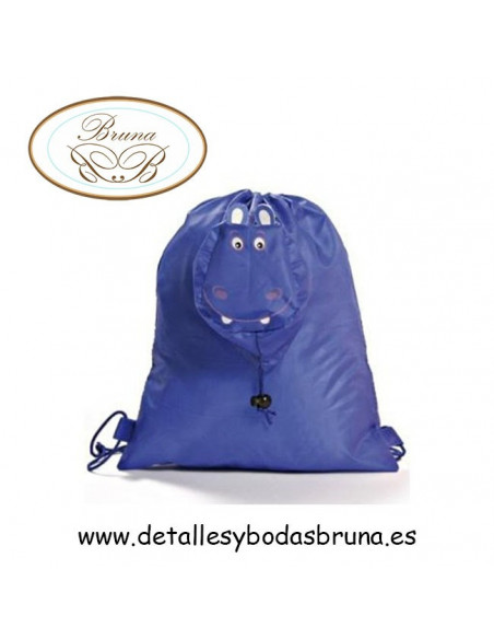 Mochila Hipopótamo Bolsa Plegable