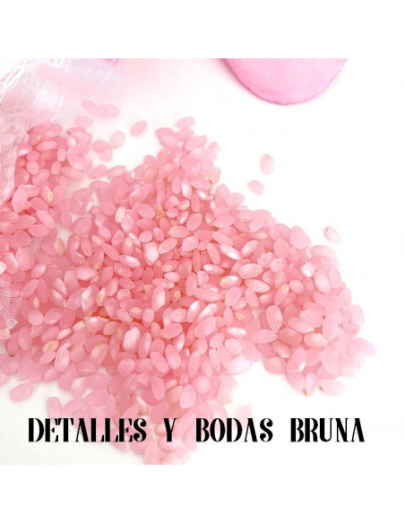 Arroz de Colores Rosa