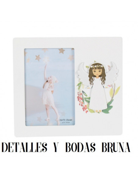 Marco Portafotos Comunión Niña Angelito