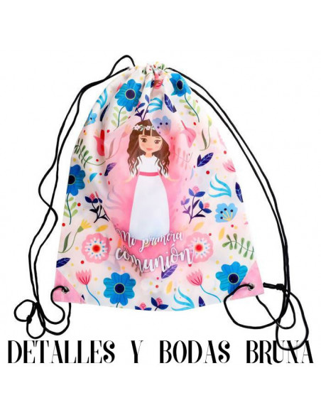 Mochila Comunión Niña Rosa
