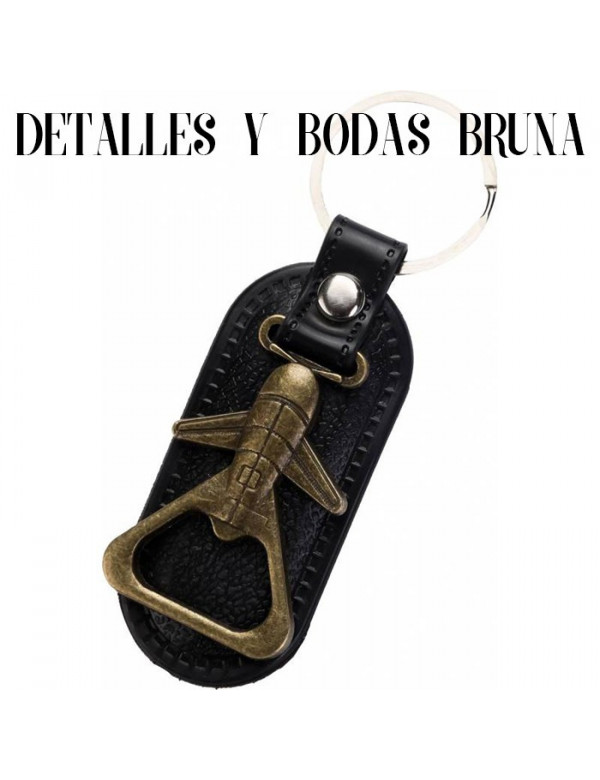 Llavero Avión Abrebotellas