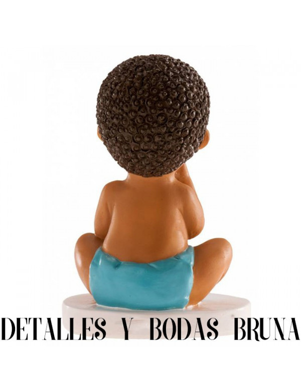 Figura Bautizo Bebé Niño Mulato