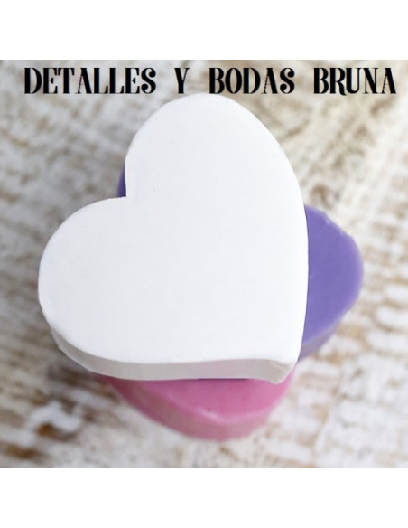 Jabón Corazón Blanco - ULTIMAS 84 UNIDADES -