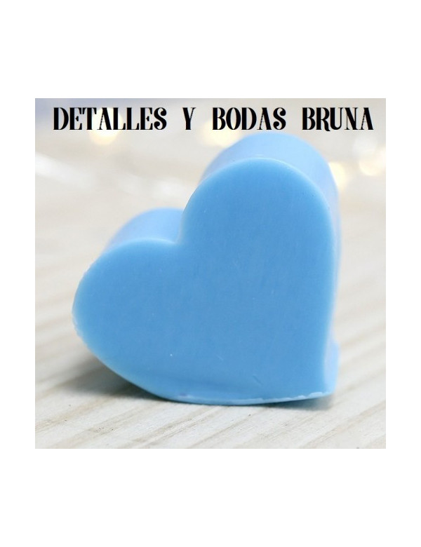 Jabón Corazón Azul