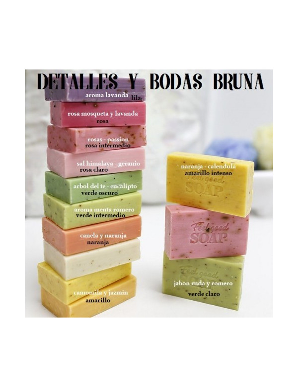 JABÓN ARTESANO AROMÁTICO ELIGE COLOR