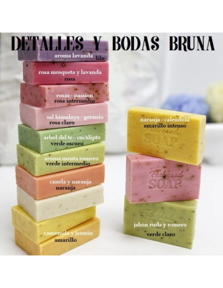 JABÓN ARTESANO AROMÁTICO ELIGE COLOR