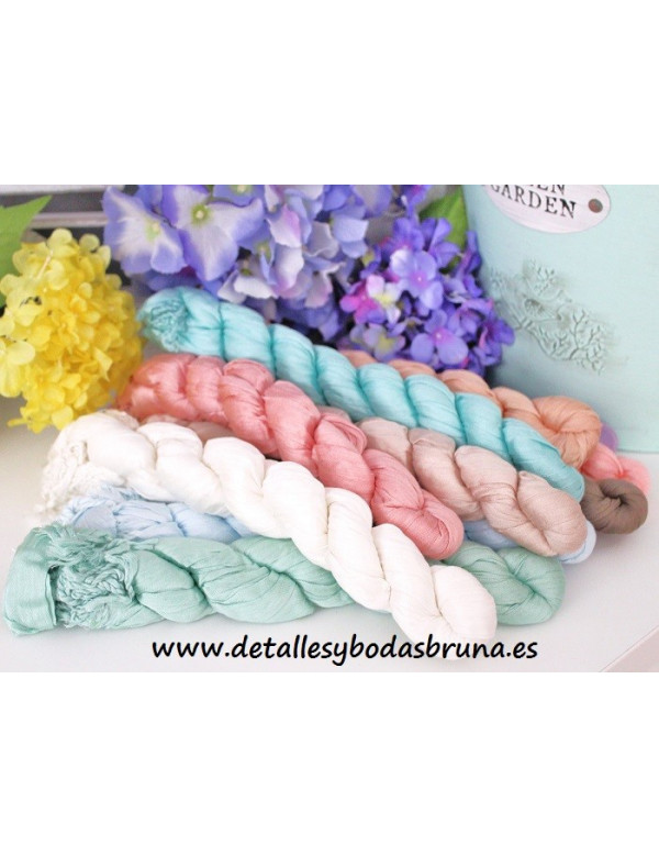 Pashminas Trenzadas 100% Viscosa 