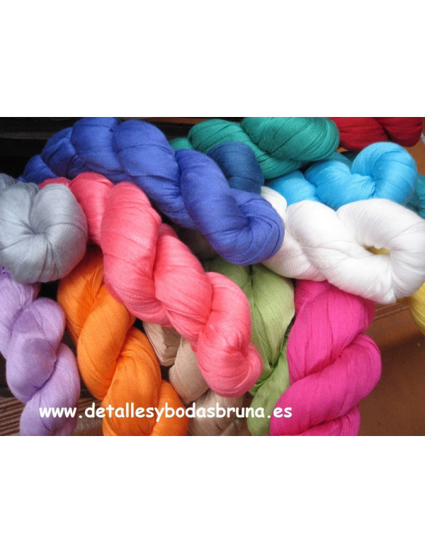 Pashminas Trenzadas 100% Viscosa 