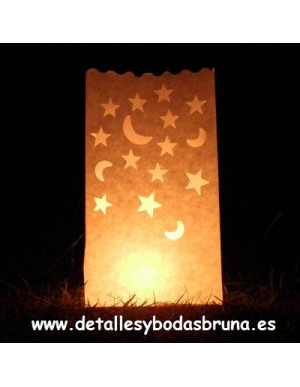 Luminarias Lunas y Estrellas 2