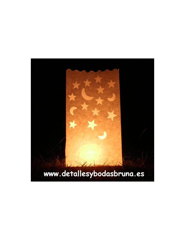 Luminarias Lunas y Estrellas