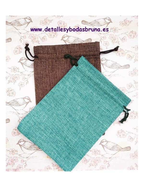 Bolsas de Lino Grandes ESCOGE COLOR