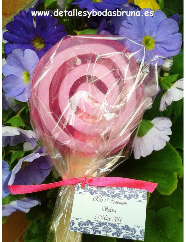 Piruletas de Jabón ELIGE COLORES