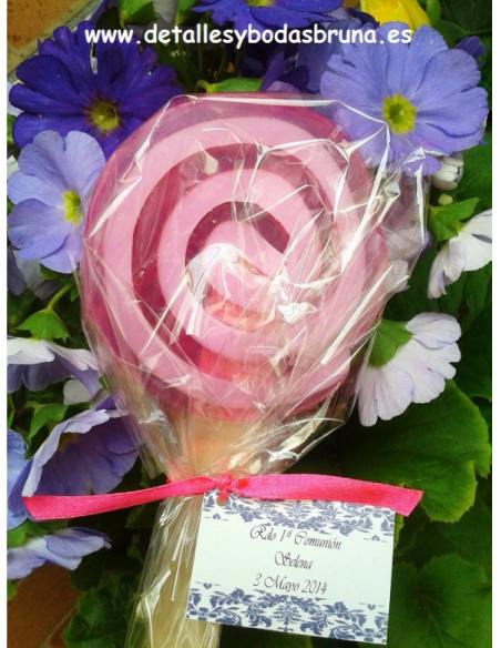 Piruletas de Jabón ELIGE COLORES