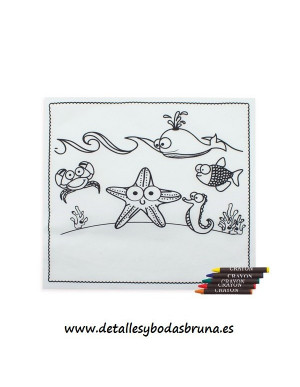 Mantel para Colorear